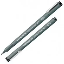 Pennarello Pigment Liner 308 nero 0,7mm Staedtler (Conf.10)