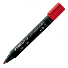MARCATORE LUMOCOLOR PERMANENT 352 ROSSO P.TONDA STAEDTLER (Conf.10)