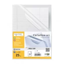 25 CARTELLINE A L 21X29,7 POLI 150 PPL B.A SEI