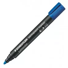 MARCATORE LUMOCOLOR PERMANENT 352 BLU P.TONDA STAEDTLER (Conf.10)