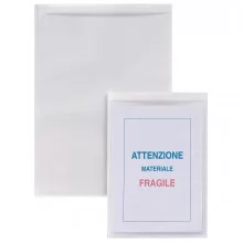 5 BUSTE AUTOADESIVE IESTI STRIP 15X21CM TRASPARENTI FUORI CATALOGO