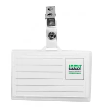 PORTANOME 9X5,6CM SEMIRIGIDO C/CLIP 31-070 LEBEZ (Conf.50)