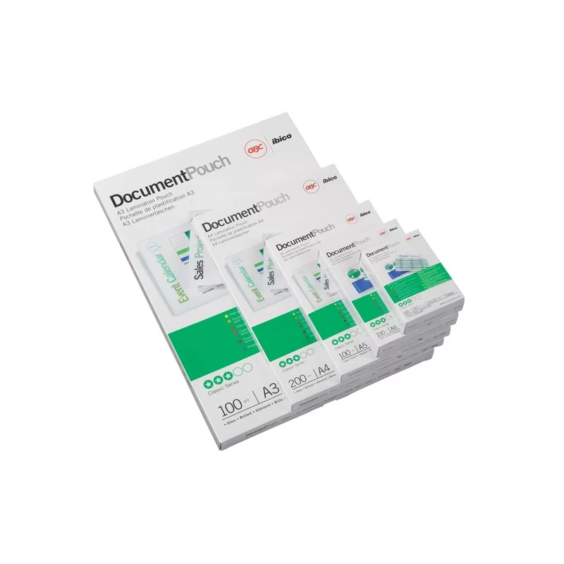 Scatola 50 pouches 2x125mic 426x600mm A2 GBC