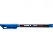 PENNARELLO STABILO OHPEN 843 PERMANENTE MEDIO BLU (Conf.10)