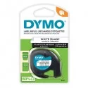 NASTRO IN PLASTICA DYMO LETRATAG 12MMX4M BIANCO 912010