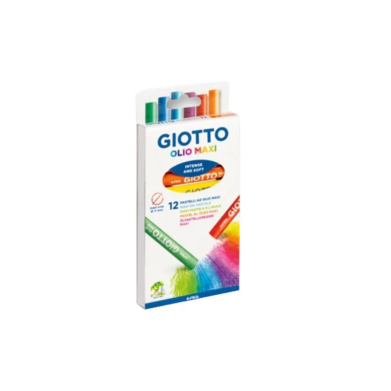 ASTUCCIO 12 PASTELLI GIOTTO OLIO