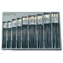 EXPO 126 PENNELLI PIATTI IN SETOLA SERIE ART.577