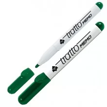 PENNARELLO A SECCO TRATTO MEMO PuntaTonda VERDE PER LAVAGNA (Conf.12)