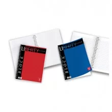 BLOCCO LIBERTY BLOCK SPIRALE 220x290mm 1rigo 80fg 70gr PIGNA (Conf.5)