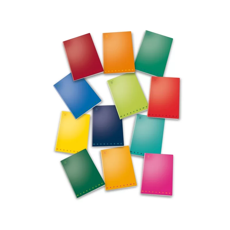 MAXIQUADERNO A4 40fg+2 80gr commerciale MONOCROMO PIGNA (Conf.10)