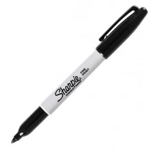 MARCATORE SHARPIE NERO PERMANENTE P.FINE (Conf.12)