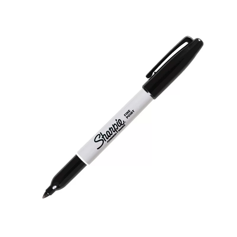 MARCATORE SHARPIE NERO PERMANENTE P.FINE (Conf.12)