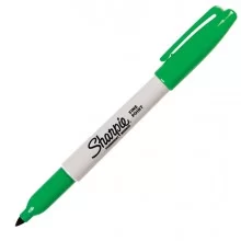 MARCATORE SHARPIE VERDE PERMANENTE P.FINE (Conf.12)