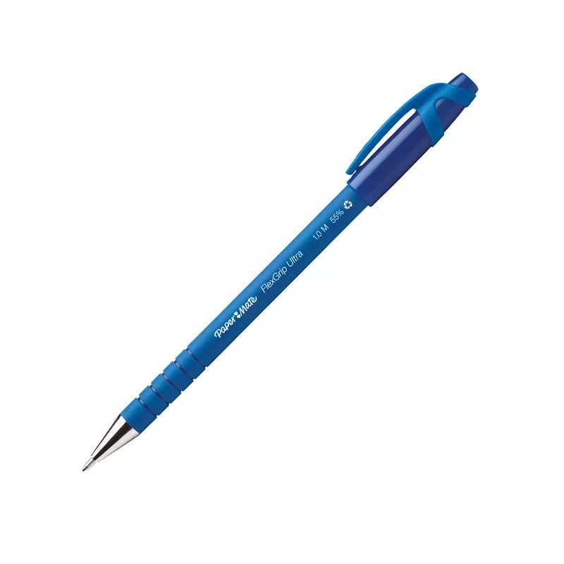 Penna sfera FLEXGRIP ULTRA STICK 1.0 blu PAPERMATE (Conf.12)