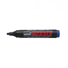Marcatore UNI PROCKEY M126 p.scalpello blu UNI MITSUBISHI