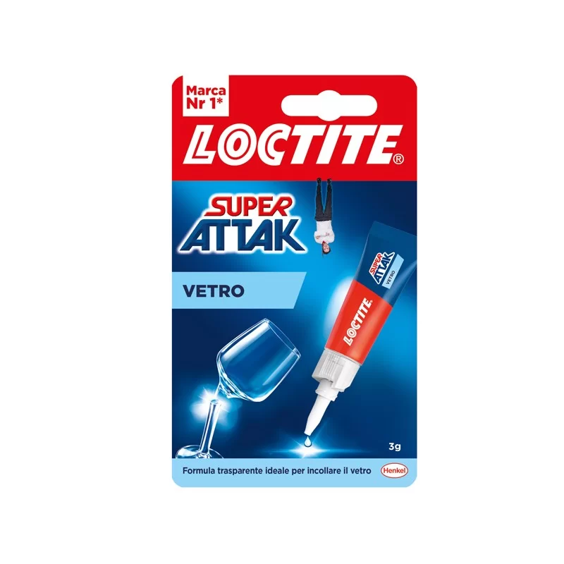 COLLA SUPER ATTAK VETRO 3GR