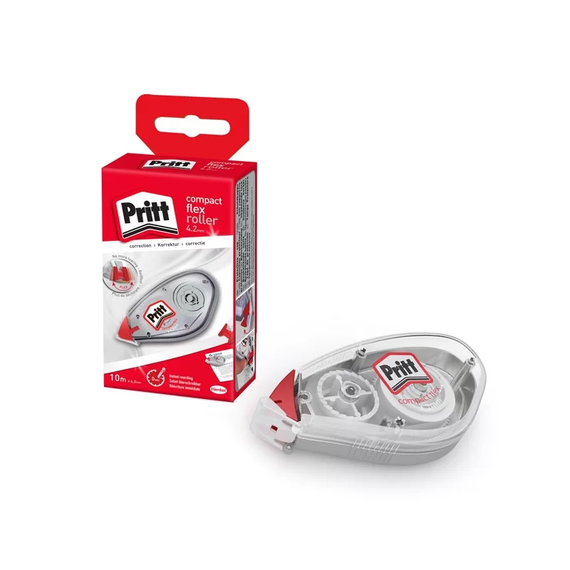 Correttore a nastro 4,2mmX10m Pritt Flex Roller Compact