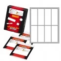 Etichetta adesiva bianca 70x27mm (10fogli x 8etichette) Markin (Conf.25)