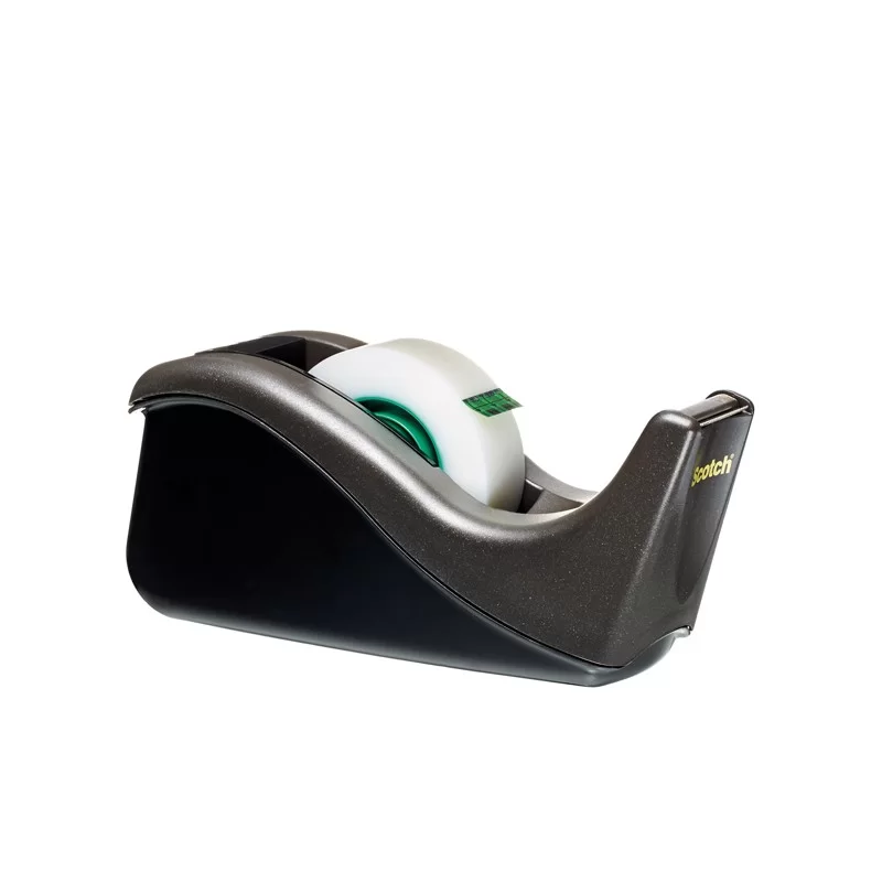 DISPENSER C-38 RICARICABILE DA TAVOLO PER NASTRI MAX 19MMX33M NERO