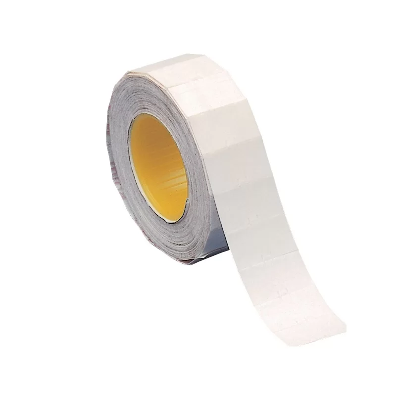 Rotolo 1000 etichette 21x12mm bianche rimovibili x TOWA GS-GM-MOTEX 5500 (Conf.20)
