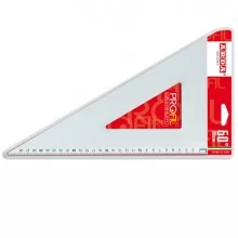 SQUADRA PROFIL ALLUMINIO 60° 30CM ARDA