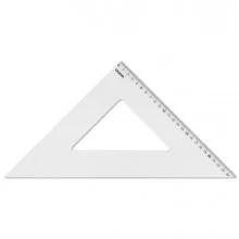 SQUADRA PROFIL ALLUMINIO 45° 35CM ARDA