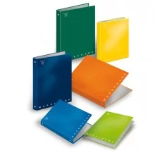 RACCOGLITORE 4 ANELLI 30mm MONOCROMO A4 26X32X4CM PIGNA (Conf.5)