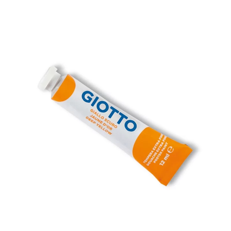 TEMPERA GIOTTO TUBO 4 (12ML) GIALLO SCURO 04 (Conf.6)