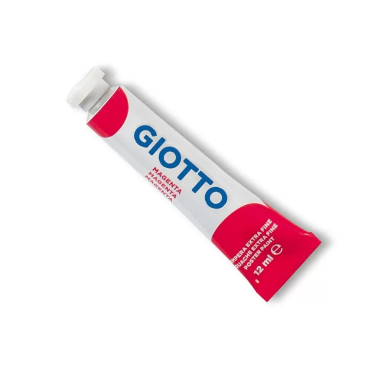 TEMPERA GIOTTO TUBO 4 (12ML) ROSSO MAGENTA 10 (Conf.6)