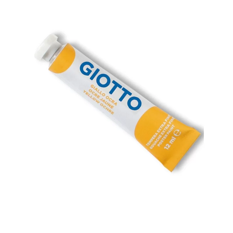 TEMPERA GIOTTO TUBO 4 (12ML) GIALLO OCRA 21 (Conf.6)