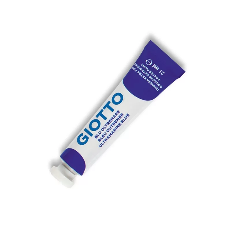 TEMPERA GIOTTO TUBO 7 (21ML) BLU OLTREMARE 17 (Conf.6) FUORI CATALOGO