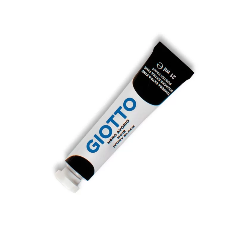 TEMPERA GIOTTO TUBO 7 (21ML) NERO 24 (Conf.6)