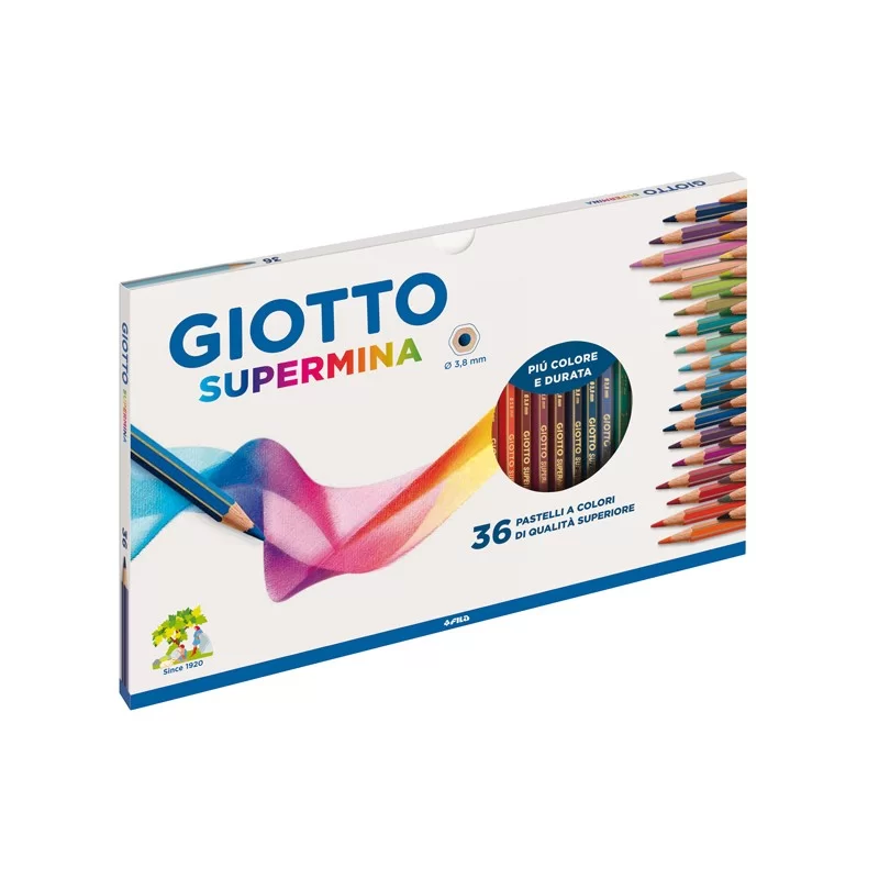 ASTUCCIO 36 PASTELLI SUPERMINA GIOTTO