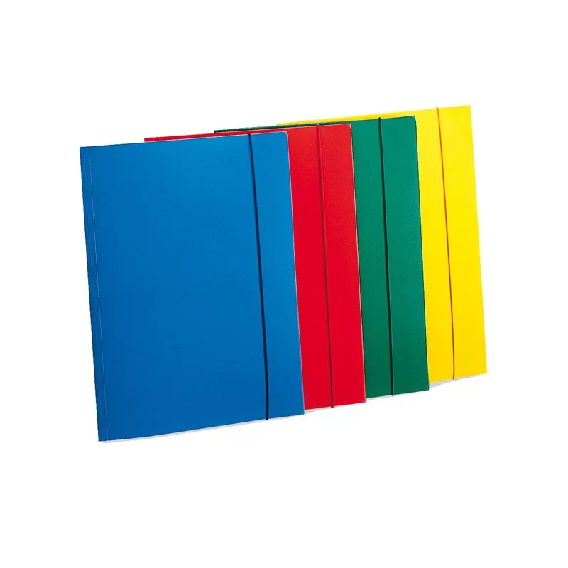 CARTELLINA CON ELASTICO EKO U110 GIALLO LEONARDI (Conf.10)