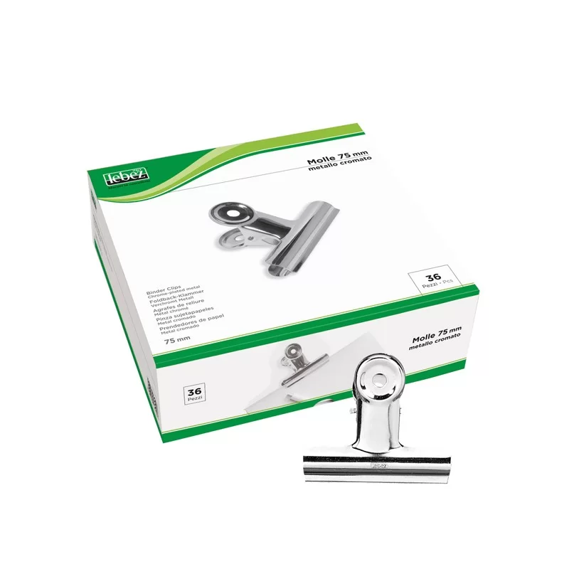 SCATOLA 36 MOLLE ACCIAIO CROMATO 65MM ART.710/1