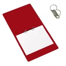 Raccoglitore Presspan 25x33cm 2anelli 25mm rosso CDG (Conf.5)
