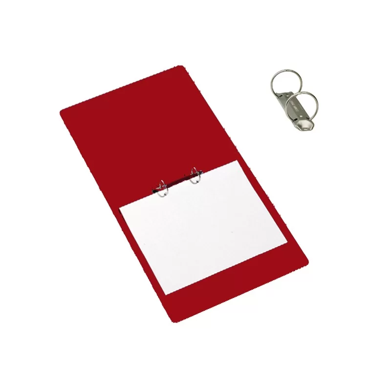 Raccoglitore Presspan 25x33cm 2anelli 25mm rosso CDG (Conf.5)
