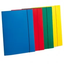 CARTELLINA CON ELASTICO EKO U110 SILVER LEONARDI (Conf.10)