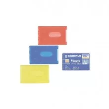 BUSTA PORTA CARDS 8,5X5,4 02/7828 PVC RIGIDO TRASPARENTE FAVORIT (Conf.100)