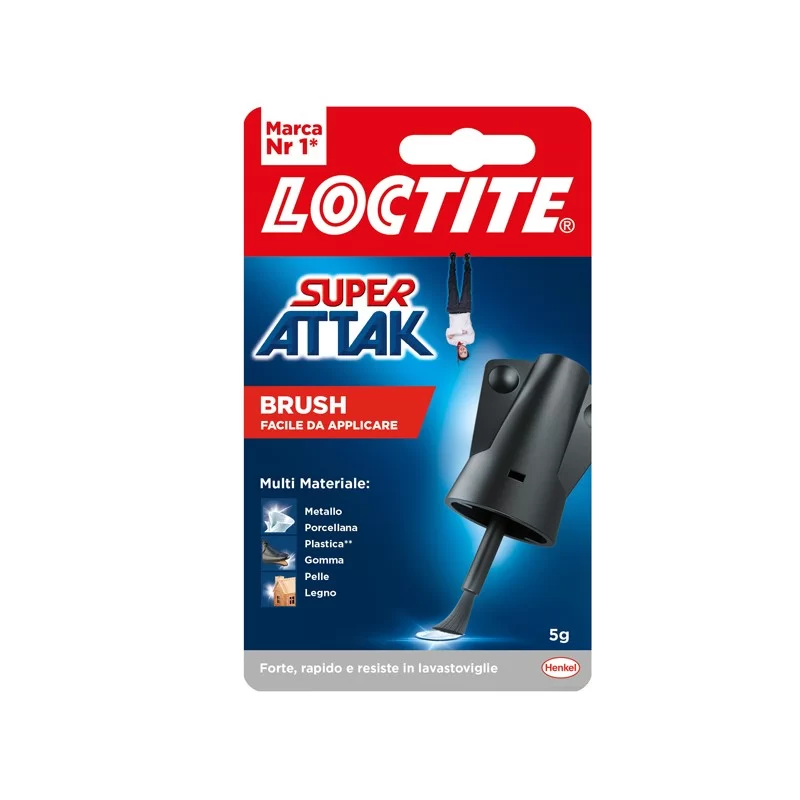 COLLA LOCTITE SUPER ATTAK BRUSH 5g