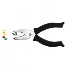 Perforatore a pinza 1 foro 6mm impugnatura gommata 5840 LEBEZ