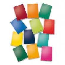 MINIQUADERNO 120X170MM 40fg 80gr 5mm MONOCROMO (Conf.10)