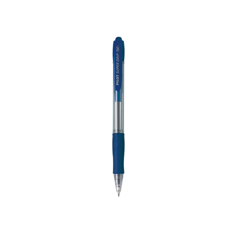 PENNA SFERA SCATTO SUPER GRIP BLU MEDIO 1.0mm PILOT (Conf.12)