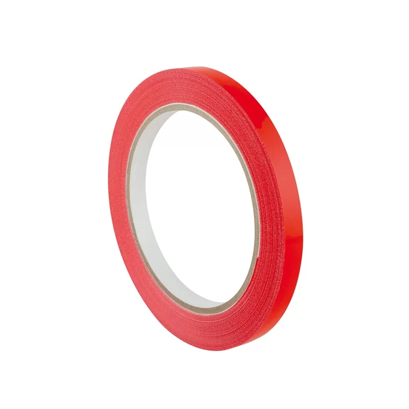 Nastro adesivo 9mm x 66m Rosso PVC 350 per sigillatura Eurocel (Conf.16)