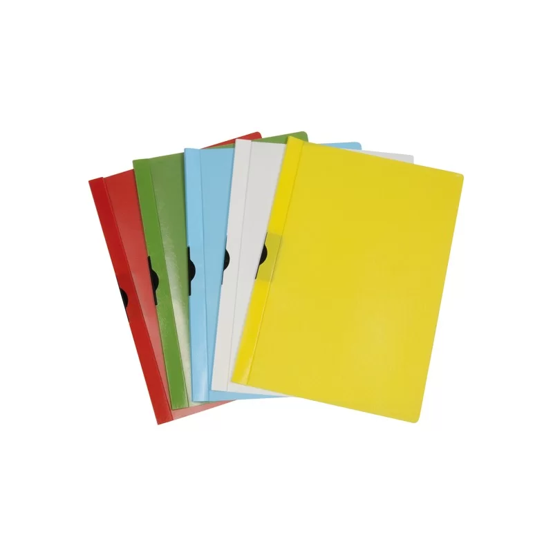 CARTELLINA PPL C/MOLLA DORSO 8 VERDE SPRING FILE 22X31 (Conf.5)