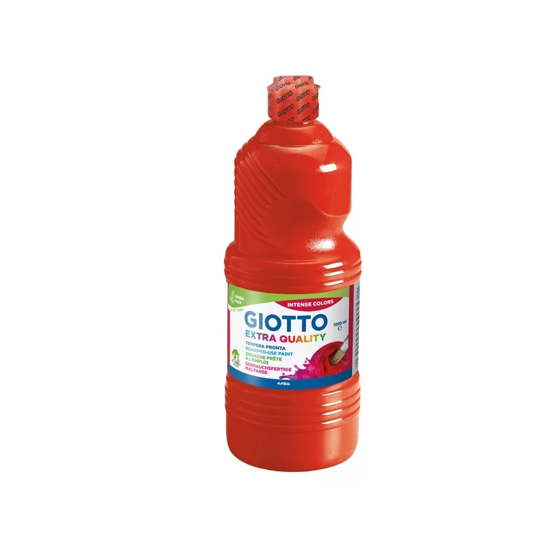 TEMPERA PRONTA GIOTTO 1000ML ROSSO VERMIGLIO