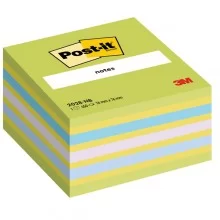 BLOCCO CUBO 450foglietti Post-it® 76x76mm 2028-NB VERDE LIME/BLU