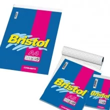 BLOCCO NOTE 210X297MM 5MM 50GR 70FG BRISTOL BLASETTI (Conf.10)