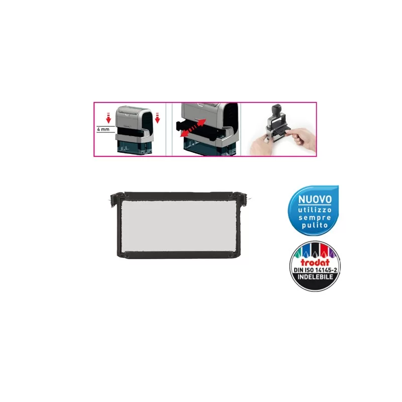 TAMPONCINO 6/56 NEUTRO TRODAT (Conf.10)