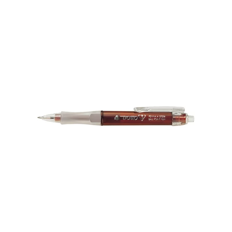 PENNA SFERA SCATTO ROSSO 0.7MM TRATTO 3 (Conf.12)